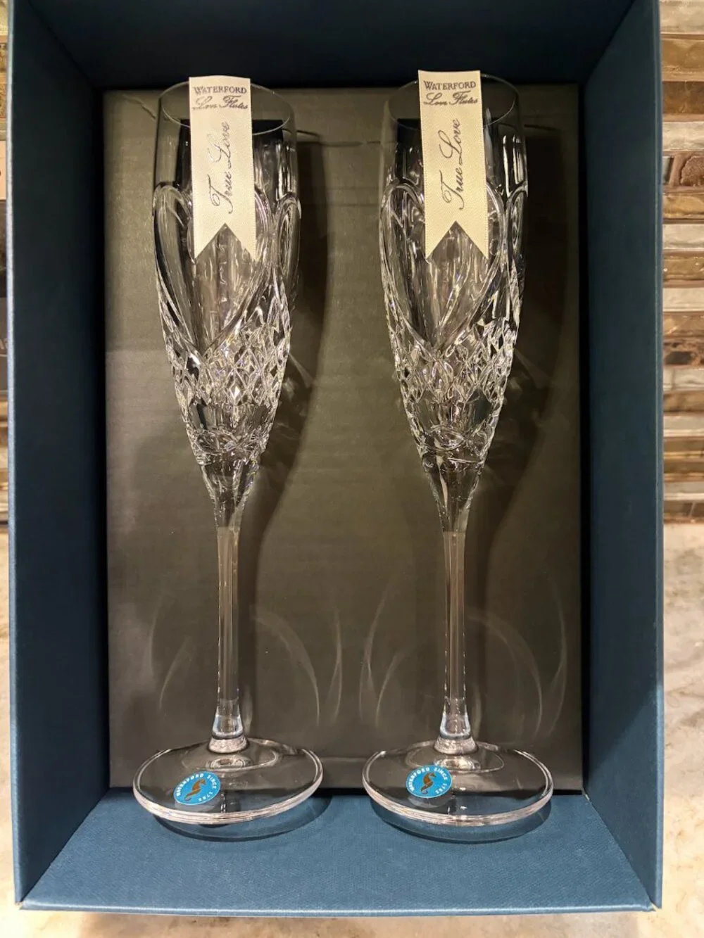 Waterford True Love Flutes